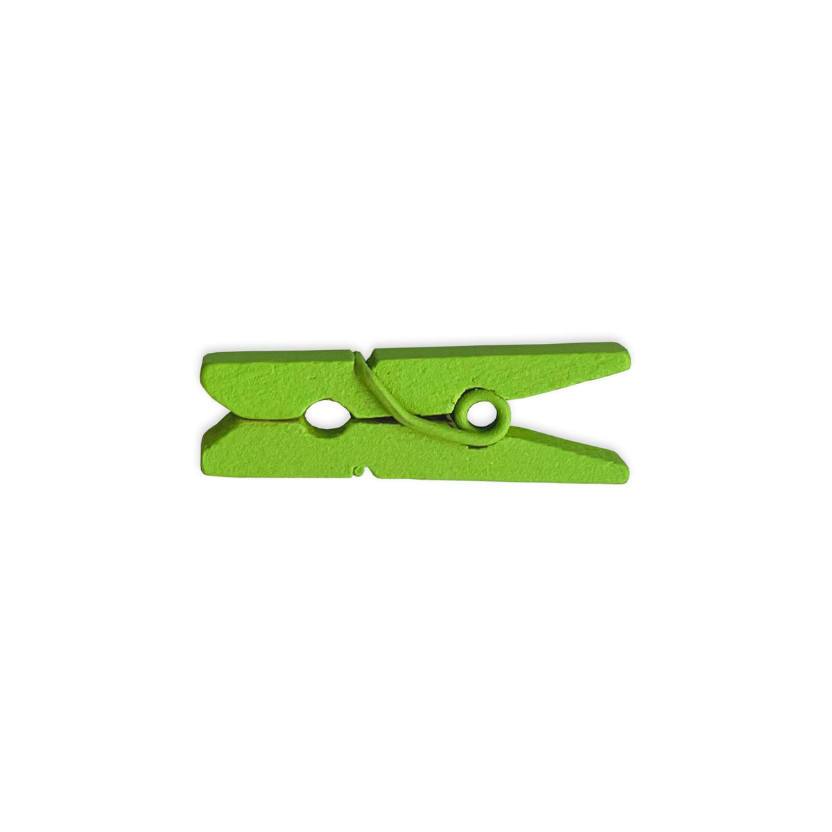 LWR CRAFTS Wooden Mini Clothespins 15 Colors 100 Per Pack 1" 2.5cm (All)