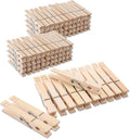 Clothes Pins Wooden Large Clothespin for Laundry 3.5 inch【100 Pack】