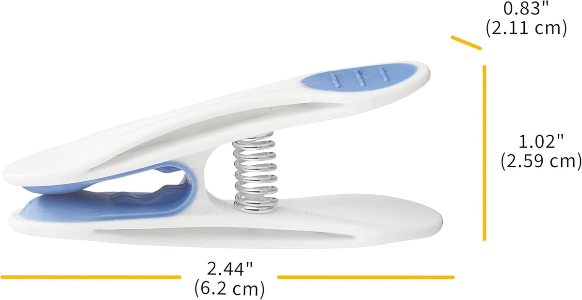 Whitmor Soft Touch Clothespins - Set of 24