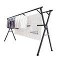 JAUREE 79" Clothes Drying Rack, Drying Rack Clothing Folding Indoor Outdoor