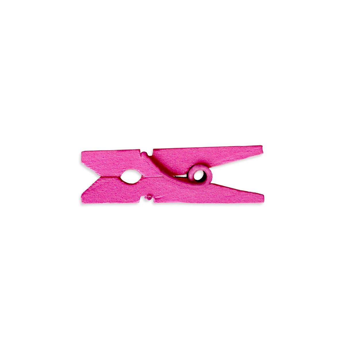 LWR CRAFTS Wooden Mini Clothespins 15 Colors 100 Per Pack 1" 2.5cm (All)