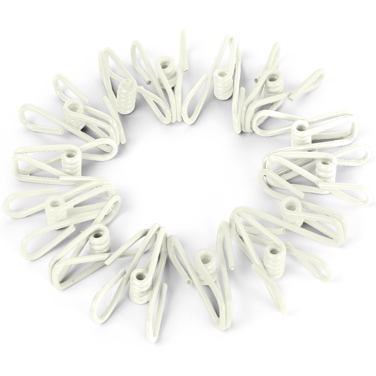 Riveda 30 Pack Assorted Chip Bag Clips Utility - PVC 2 Inch Coated Colorful Sealer for Sealing Food - Paper Holder, Clothesline Clip for Laundry Hanging, Kitchen Bags, Multipurpose Clothes Pins