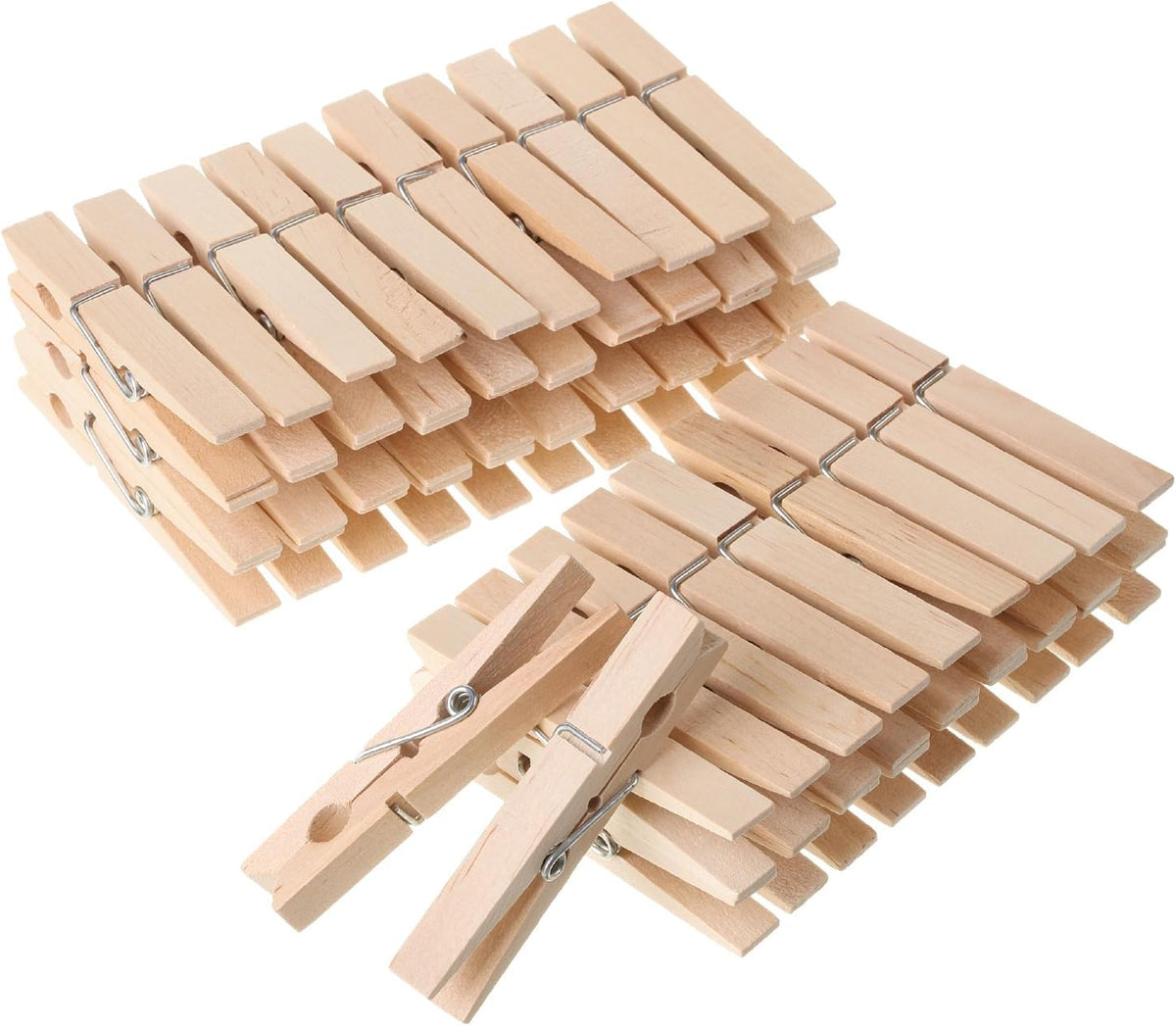Mr. Pen- Large Wooden Clothes Pins, 2.9 Inch, 50 Pack