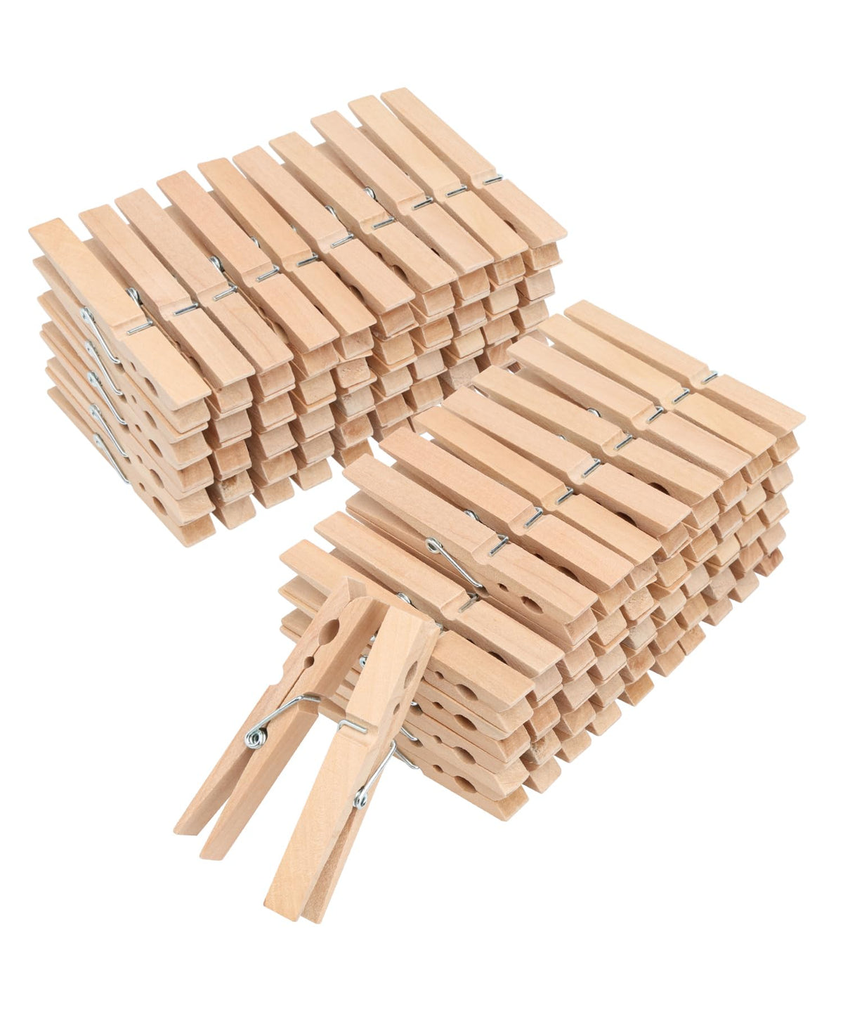 Mr. Pen- Mini Wooden Clothes Pins for Photo, 1 Inch, 200 Pack, Small Clothespins with Jute Twine for Scrapbooking, Labeling Plants, Gift Tags, Tiny Crafts, Photo Display, Decoration