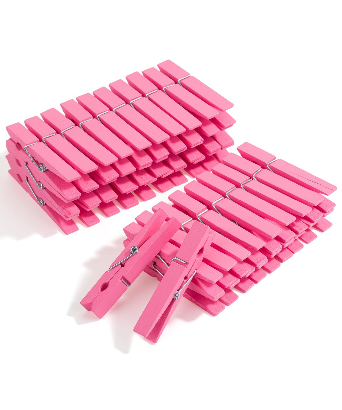 Mr. Pen- Large Wooden Clothes Pins, 2.9 Inch, 50 Pack, Natural Wood Clips for Crafts, Classroom Projects, Hanging Photos, Chip Bags, Decoration, Rust Resistant Spring