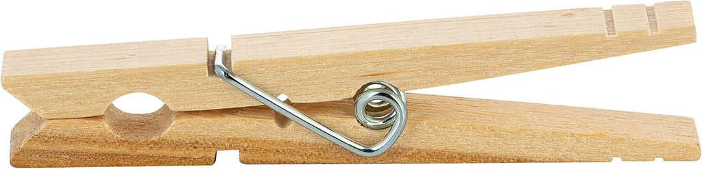 Laundry 360 Extra Large Wooden 100 Pack Clothespins