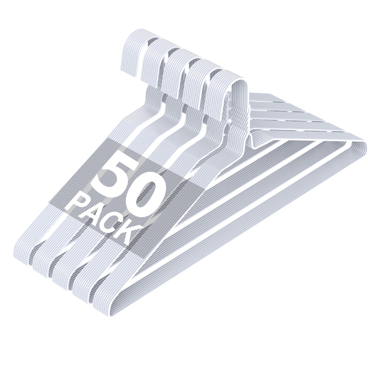 SPECILITE Wire Metal Clothes Hangers Bulk 100 Pack, Ultra Thin, Silver