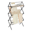 SONGMICS Foldable Clothes Drying Rack, 29.5 x 14.6 x 53.1 Inches