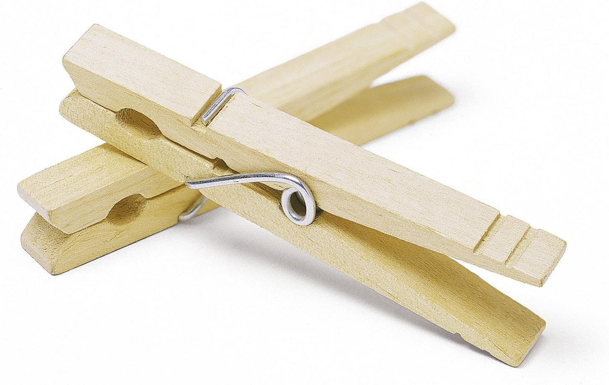 Whitmor Soft Touch Clothespins - Set of 24