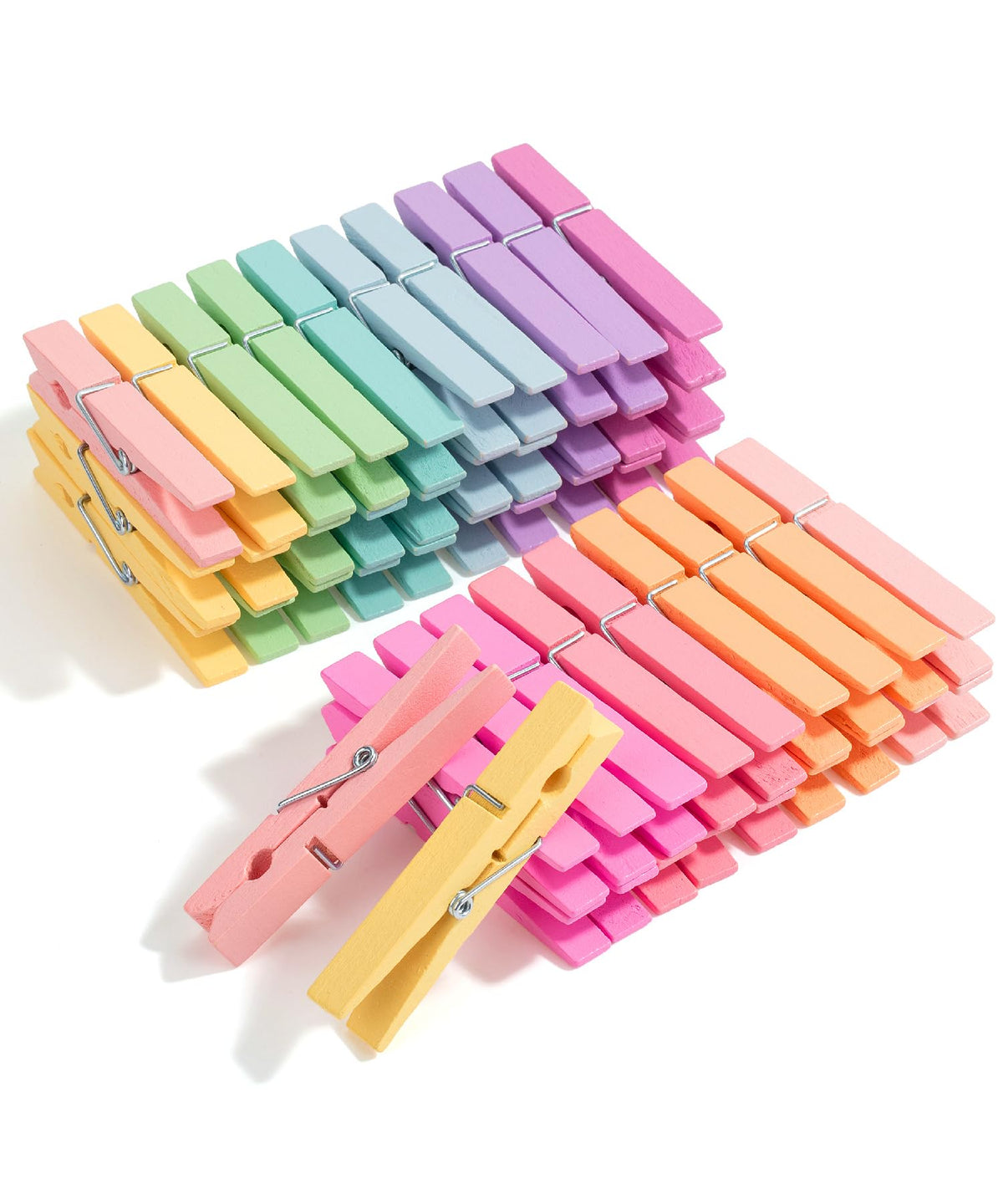 Mr. Pen- Large Wooden Clothes Pins, 2.9 Inch, 50 Pack