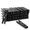 Zeno Clothes Pins Wooden – 50 Pack Wooden Clothespins 2.9 Inch with Rust-Resistant Coil, Natural Wood Clips for Laundry, Hanging Clothes, Crafts & DIY