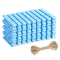 jijAcraft 1.4 Inch Mini Clothes Pins - 100Pcs Wooden Clothespins for Photo