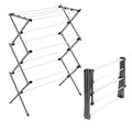 Honey-Can-Do 6-Tier Collapsible Clothes Drying Rack, 30", White