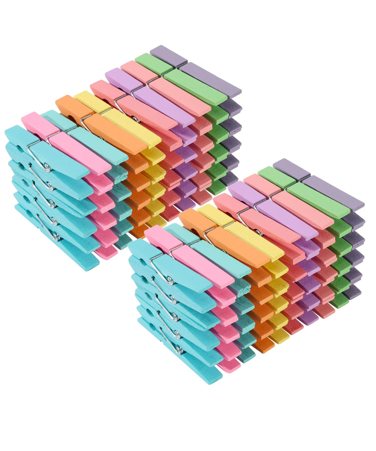 Mr. Pen- Large Wooden Clothes Pins, 2.9 Inch, 50 Pack, Natural Wood Clips for Crafts, Classroom Projects, Hanging Photos, Chip Bags, Decoration, Rust Resistant Spring