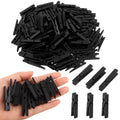 KIMOBER 1.77Inch Wooden Clothespins,Sturdy Natural Wooden Craft Peg Pins Clips for Photos Pictures Paper Crafts,100pcs