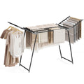 APEXCHASER Clothes Drying Rack, Large Capacity Drying Rack, 69" L, White