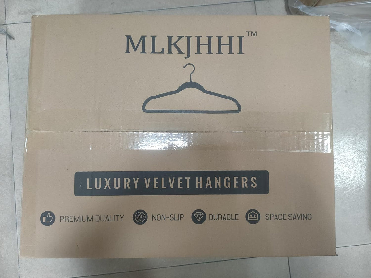 Black Velvet Hangers 60 Pack, Slim Space Saving Suit Hangers for Closet Organizer, Rotating Silver Hook, Non Slip Clothes Felt Hanger Heavy Duty for Coat,Shirt, Pants, Camisole, Dress