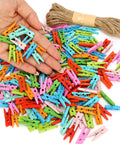 Mr. Pen- Wooden Clothes Pins, Natural Wood, 100 Pack, 1.9 Inch | Rust Resistant for Classroom, Crafts