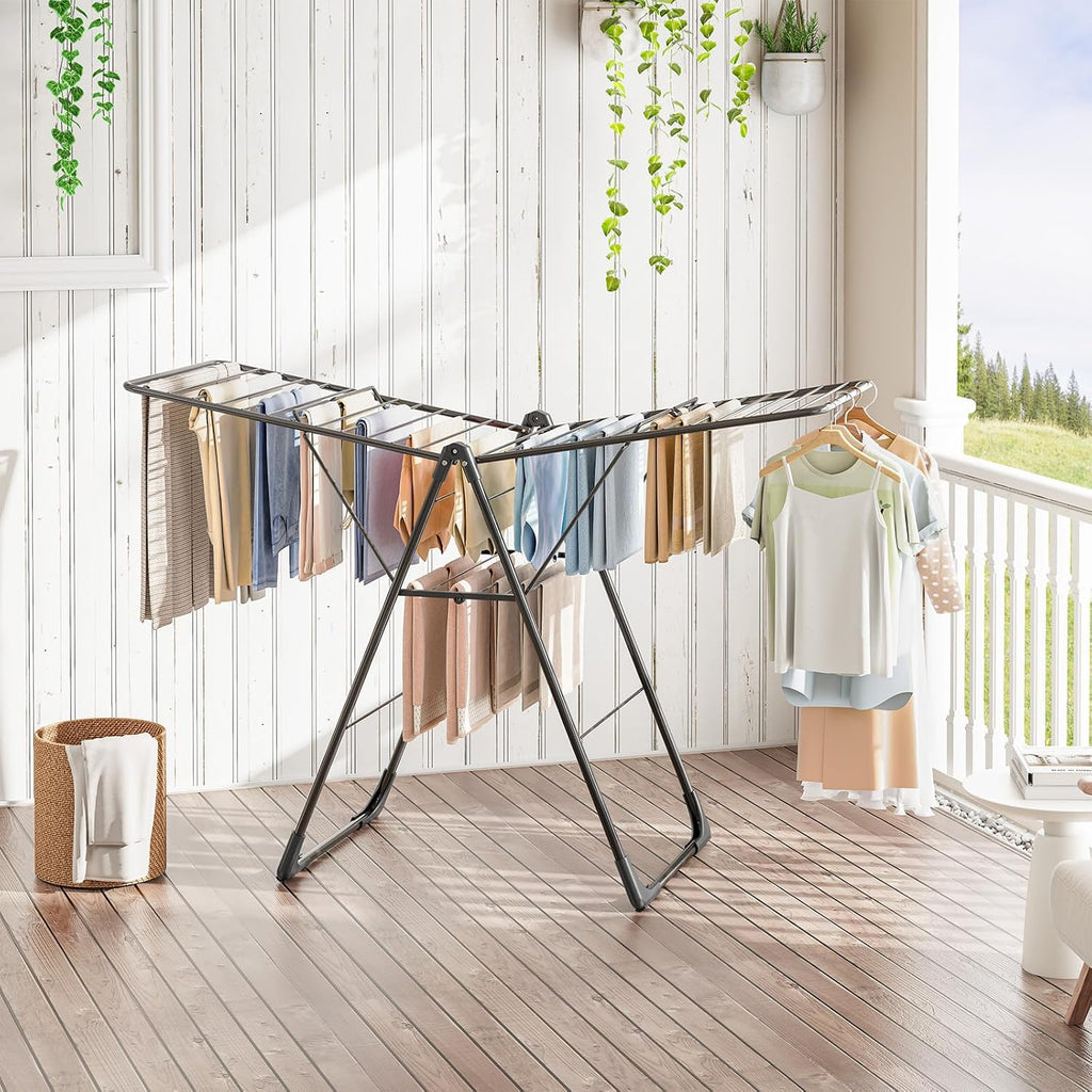APEXCHASER Clothes Drying Rack, Large Capacity Drying Rack Clothing