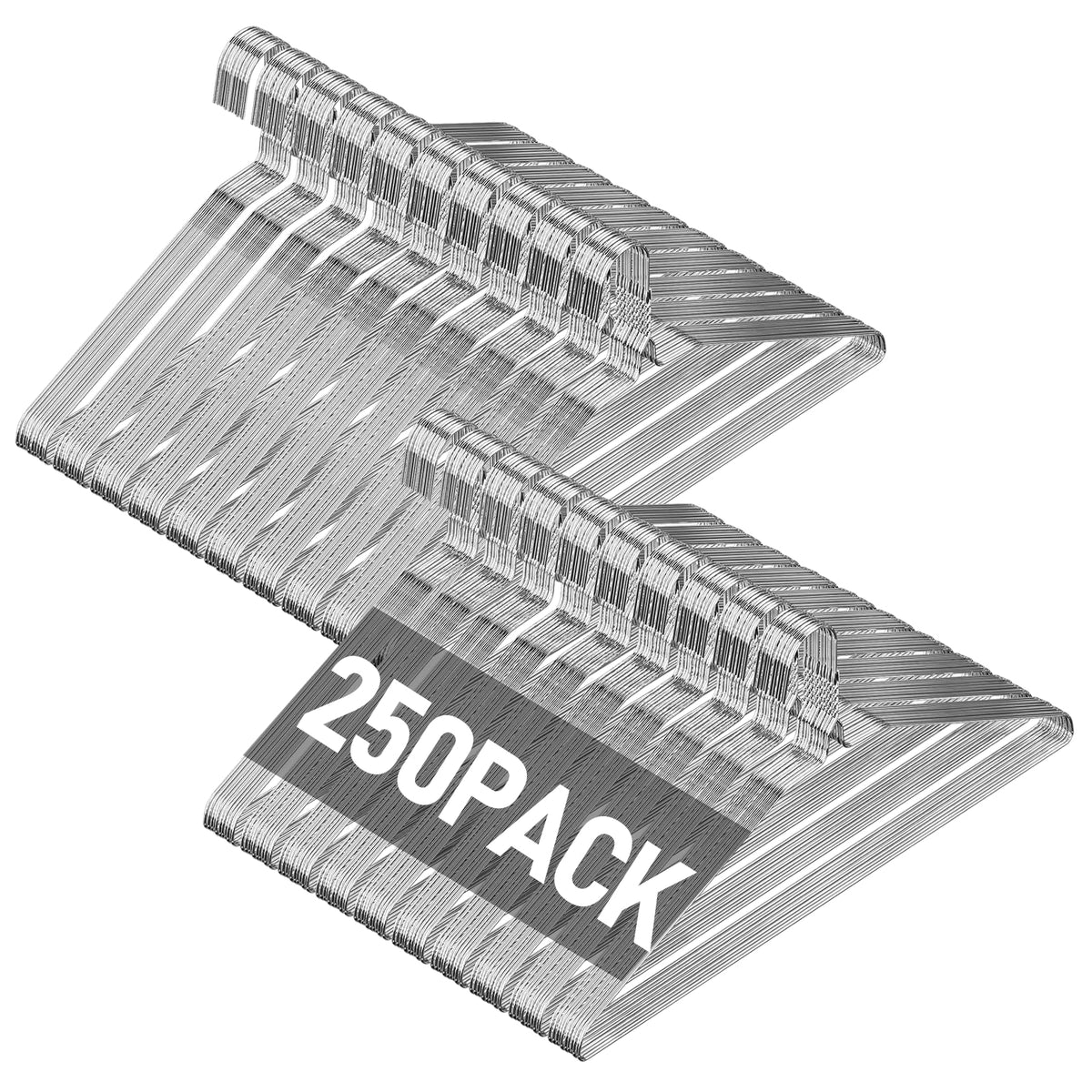 SPECILITE Wire Metal Clothes Hangers Bulk 100 Pack, Ultra Thin, Silver