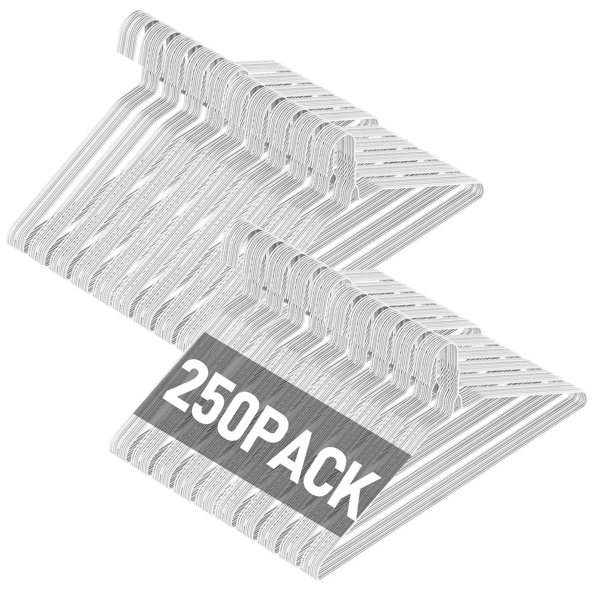 SPECILITE Wire Metal Clothes Hangers Bulk 100 Pack, Ultra Thin, Silver