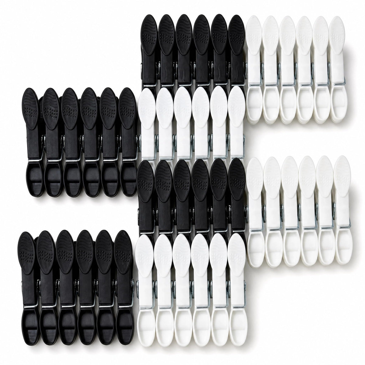 Colorful Plastic Clothespins, Heavy Duty Laundry Clothes Pins Clips(48PCS)