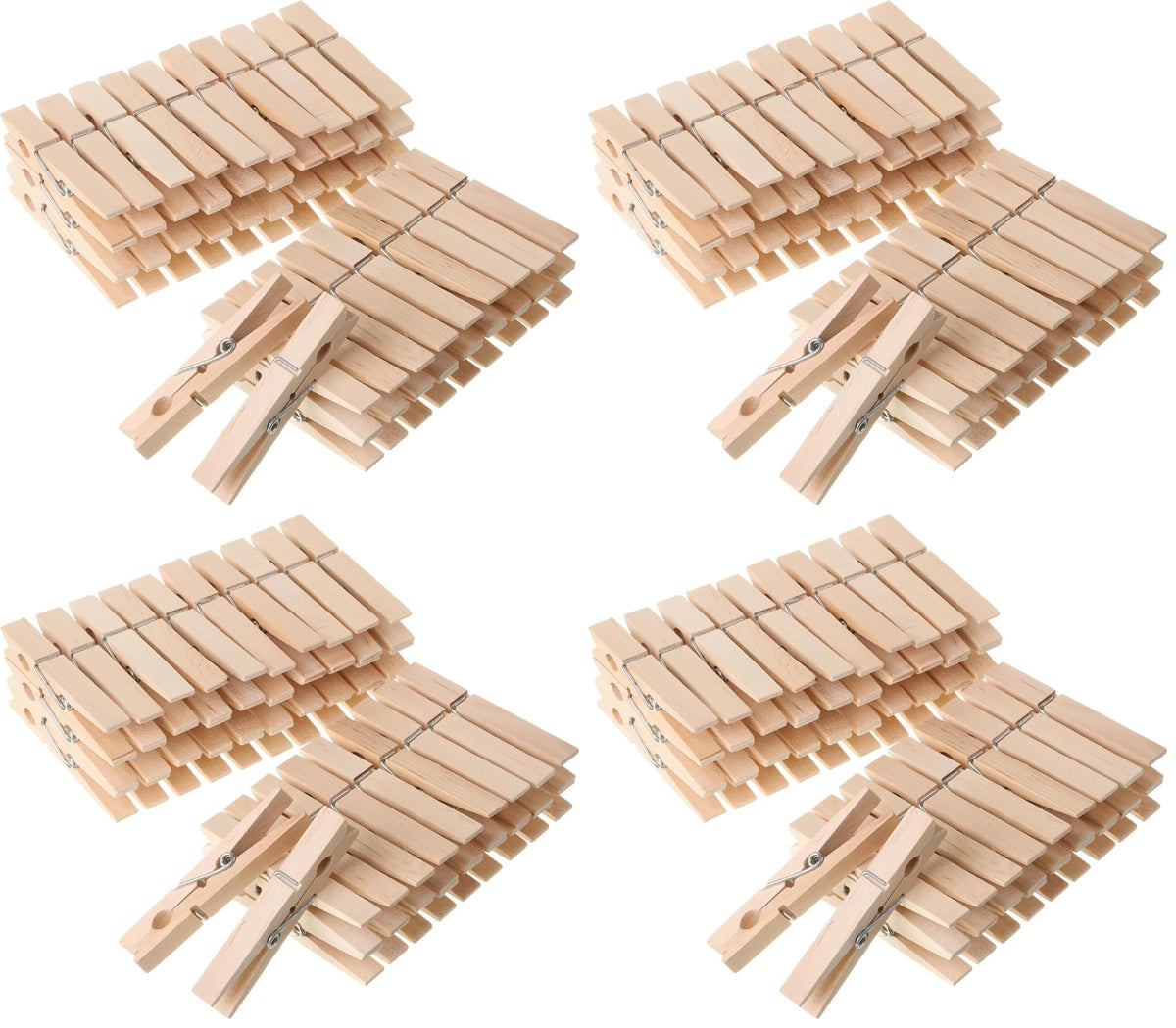 Mr. Pen- Large Wooden Clothes Pins, 2.9 Inch, 50 Pack